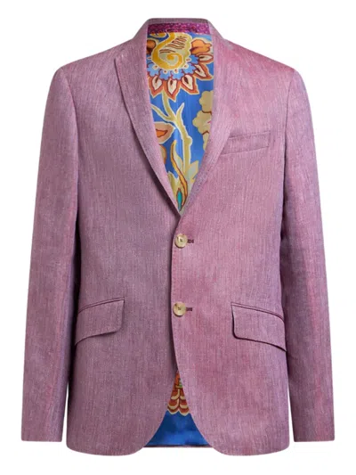 Etro Slub-texture Blazer