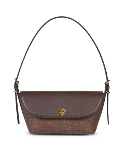 Etro Small Arnica Boat Bag In Brown