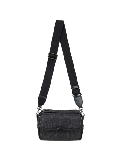 Etro Small Arnica Messenger Bag In White