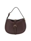 Etro Small Crossbody Bag With Adjustable Strap And Buckle Detail In Red