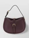 Etro Small Crossbody Bag With Adjustable Strap And Buckle Detail In Burgundy