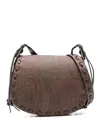 Etro Small Drya Cross Body Bag In Braun