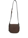 Etro Drya Arnica 1984 Shoulder Bag In Coated Canvas In Brown