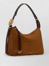 Etro Suede Buckled Shoulder Bag