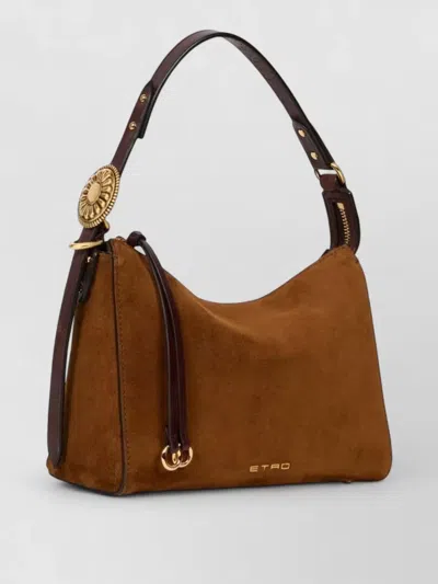 Etro Small Leather Clutch Bag