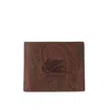 Etro Paisley Print Wallet In Red