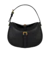 Etro Small Leather Pony Bag In Black