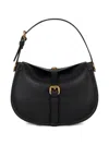Etro Small Leather Pony Bag In Black