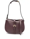 Etro Small Crossbody Bag With Adjustable Strap And Buckle Detail In Brown