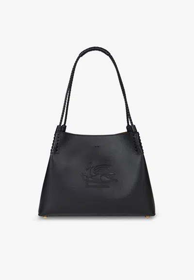 ETRO SMALL LIBRA LEATHER TOTE BAG