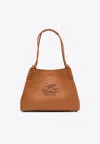 Etro Small Libra Shoulder Bag In Brown