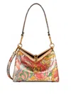 Etro Small Vela Shoulder Bag In Pink