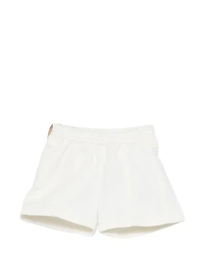 Etro Babies' Smocked-detail Shorts In White