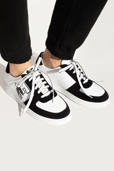 Etro Sneakers With Logo In White