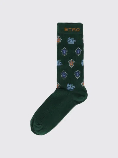 Etro Socks Kids Color Green