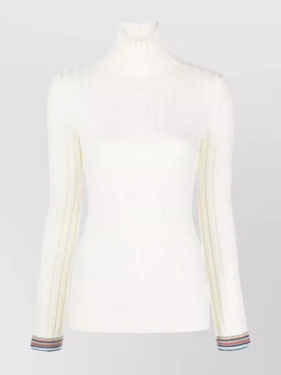 ETRO SOPHISTICATED WOOL BLEND TURTLENECK SWEATER