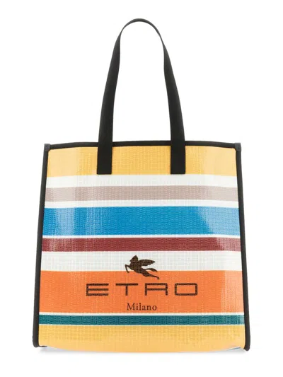 ETRO ETRO SPICE GLASS SHOPPER BAG