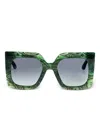 Etro Square-frame Sunglasses