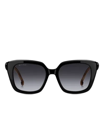 Etro 方形镜框太阳眼镜