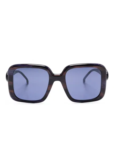 Etro Square-frame Sunglasses In Black