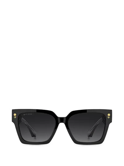 ETRO SQUARE-FRAME SUNGLASSES