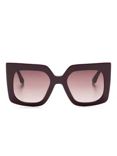 Etro Square-frame Sunglasses In Brown