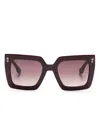 Etro Square-frame Sunglasses In Brown