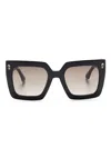 Etro Square-frame Sunglasses In Brown