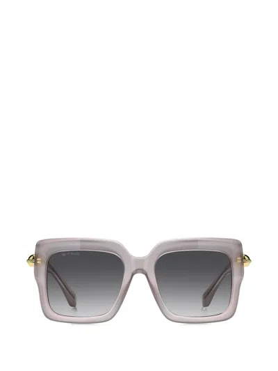 Etro Square-frame Sunglasses In Gray