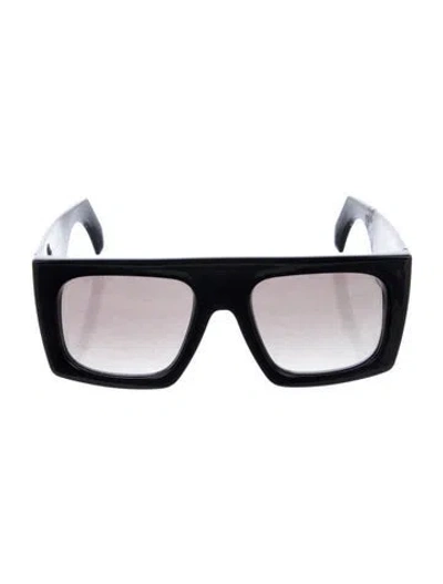 Pre-owned Etro Square Gradient Sunglasses In Black