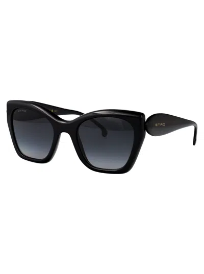 Etro 54mm Gradient Cat Eye Sunglasses In Black
