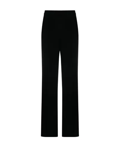 Etro Straight Casual Pants In Black