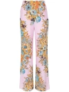 ETRO STRAIGHT FLORAL TROUSERS