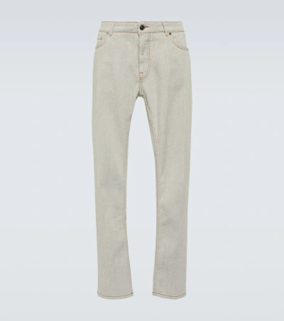 Etro Straight Jeans In White