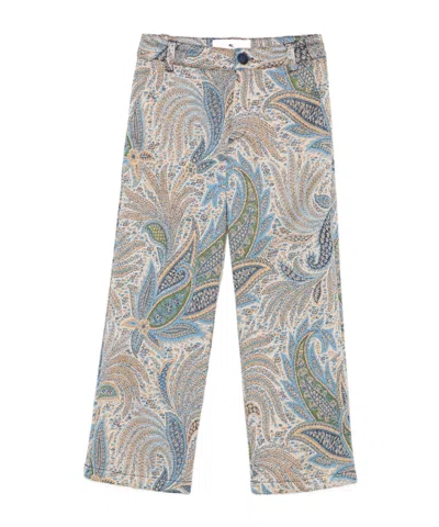 Etro Straight-leg Casual Pants In Brown