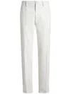 Etro Straight-leg Chinos In White