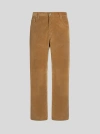 Etro Straight-leg Corduroy Trousers In Gold