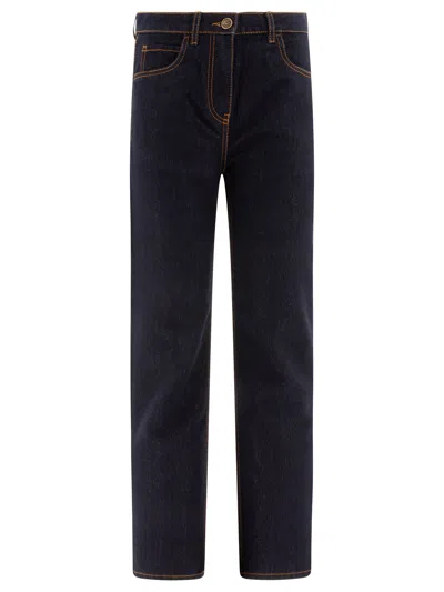 Etro Straight Leg Jeans In Blue