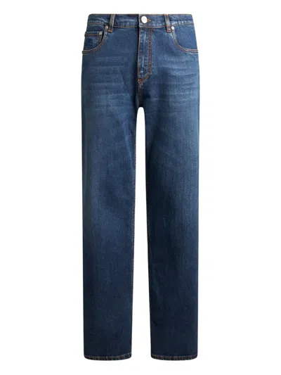 Etro Straight-leg Jeans In Blue