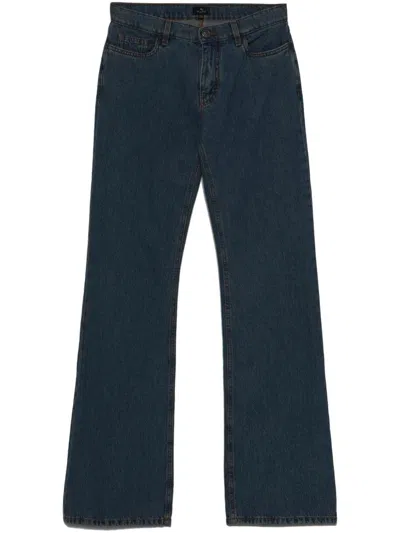 Etro Straight Leg Jeans In Blue