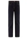 Etro Dark Indigo Straight-leg Jeans In Blue
