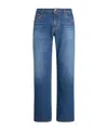 Etro Straight-leg Denim Trousers With Five Pockets In Blue