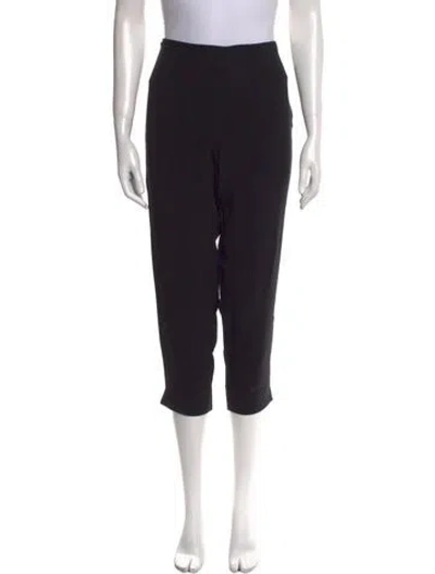 Pre-owned Etro Straight Leg Pants In Black