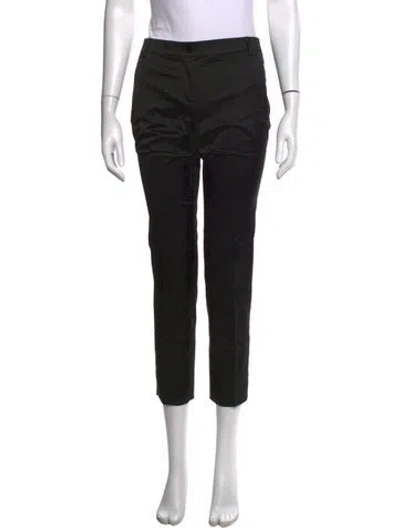 Pre-owned Etro Straight Leg Pants In Black