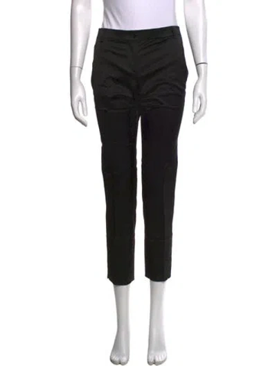 Pre-owned Etro Straight Leg Pants In Black