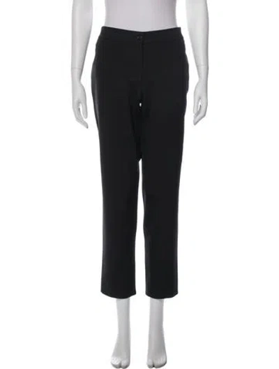 Pre-owned Etro Straight Leg Pants In Blue