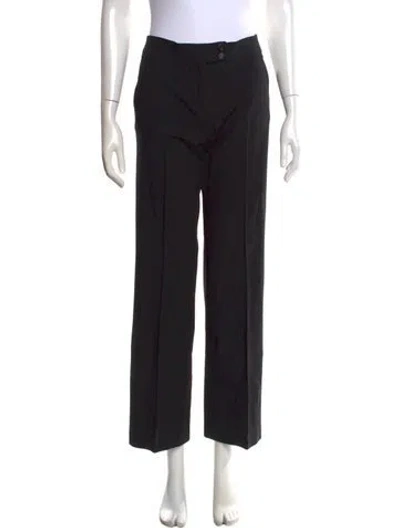 Pre-owned Etro Straight Leg Pants In Gray