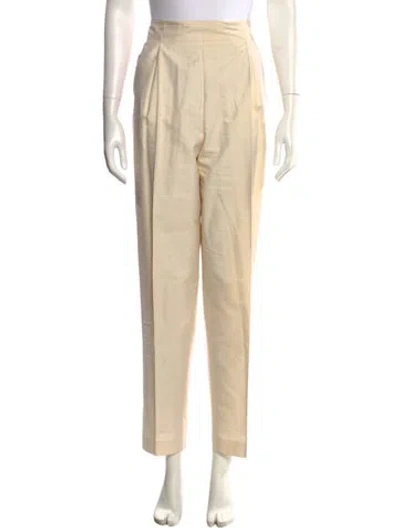 Pre-owned Etro Straight Leg Pants In Neutral