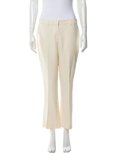 Pre-owned Etro Straight Leg Pants In Neutral