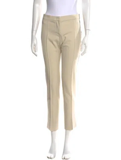 Pre-owned Etro Straight Leg Pants In Neutral
